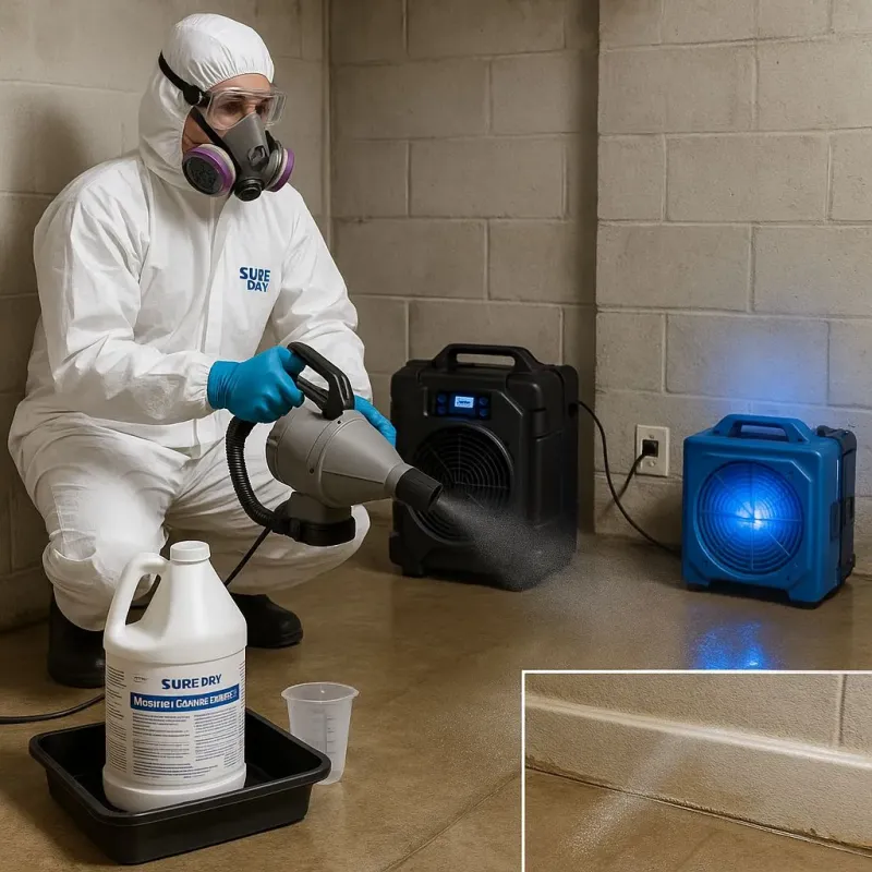 Sanitization and Odor Removal process in Tigard, OR