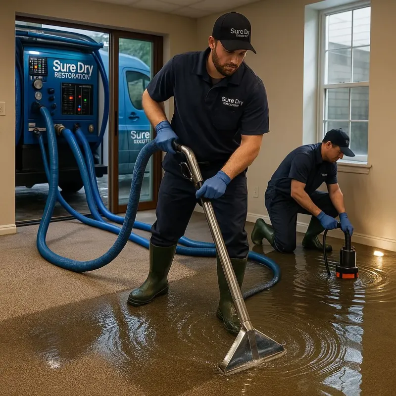 Water Extraction and Removal process in Tigard, OR